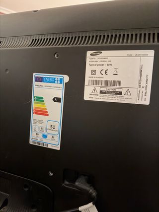 Televisión Samsung 32 Negra