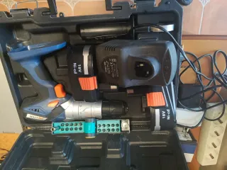 Atornilladora Wolfcraft 18V con maletín