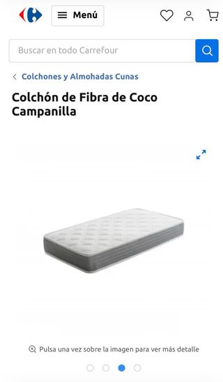 Cuna bebé IKEA 60x120