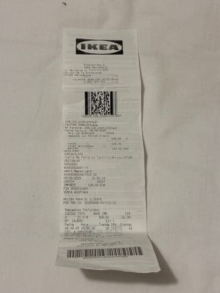 Cuna bebé IKEA 60x120