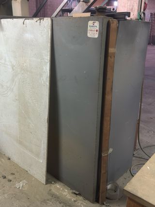 Caldera Turbocalor con su calderin de gasoil