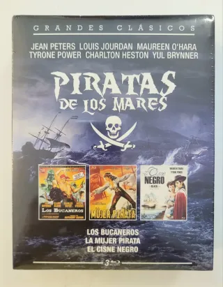 Grandes Clásicos: Piratas de los Mares en Blu-ray