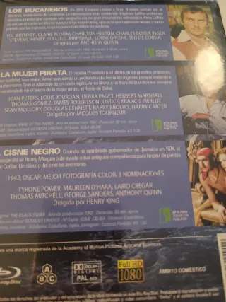 Grandes Clásicos: Piratas de los Mares en Blu-ray