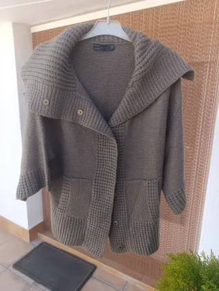 Cárdigan Zara Punto Talla L