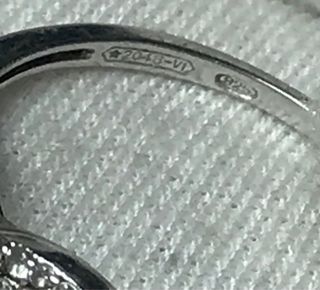 Lote Dos Anillos Plata Ley Circonitas + Regalo