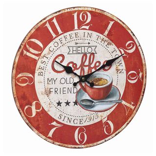 Orologio da parete Vintage Coffee