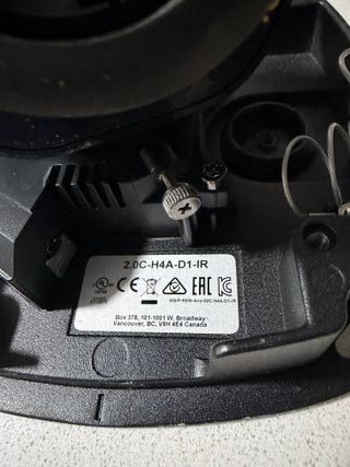 Cámara Domo Avigilon 8MP Interior