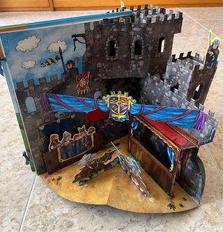 LIBROS-POP-UP EL CASTILLO MEDIEVAL (Spanish Edi...