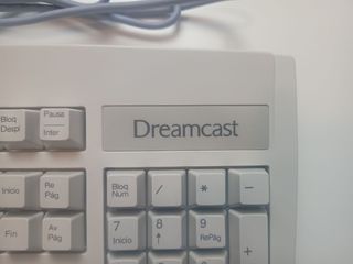 Teclado Oficial Sega Dreamcast Blanco
