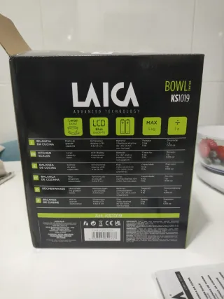 Balanza de cocina LAICA 5 kg