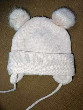 Confezione Cappelli e Guanti Rosa per Bambini