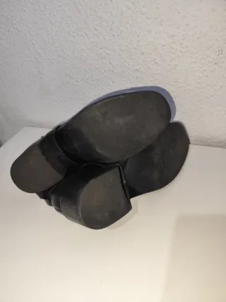 Botines negras para mujer