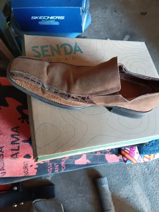 Zapatos otros Hombre Azul marroni negro