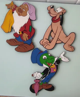 Figuras Disney Marquetería