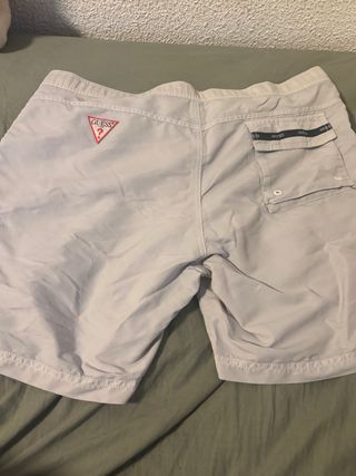 Bañador Guess Beige Hombre