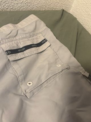 Bañador Guess Beige Hombre