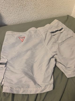 Bañador Guess Beige Hombre