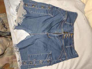 Short Pirata Colombiano Azul