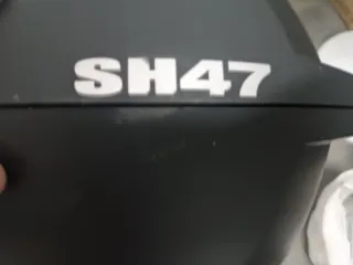 Baúl Moto SHAD SH47 Negro/Plata