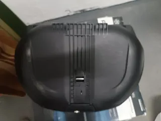 Baúl Moto SHAD SH47 Negro/Plata