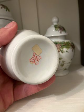 Muy raro Trío de Tíbores Chinos Años 50