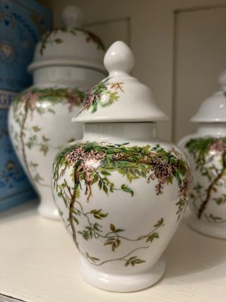 Muy raro Trío de Tíbores Chinos Años 50