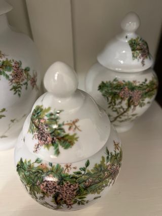 Muy raro Trío de Tíbores Chinos Años 50