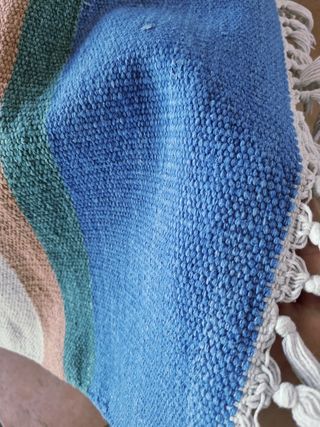 Tappeto Kilim fatto a mano in cotone