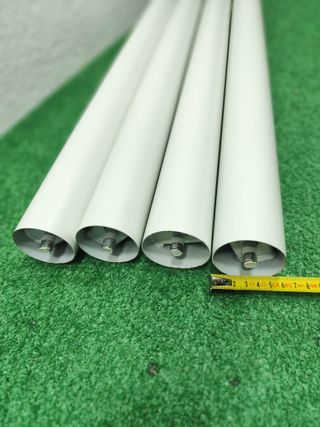 EMUCA Patas Mesa Regulables Ø60x710mm