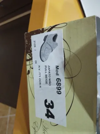 Zapatos comunión niño beige