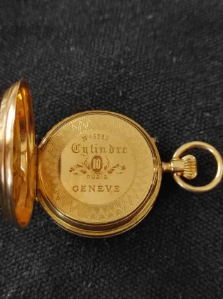 Reloj de bolsillo oro 18 quilates