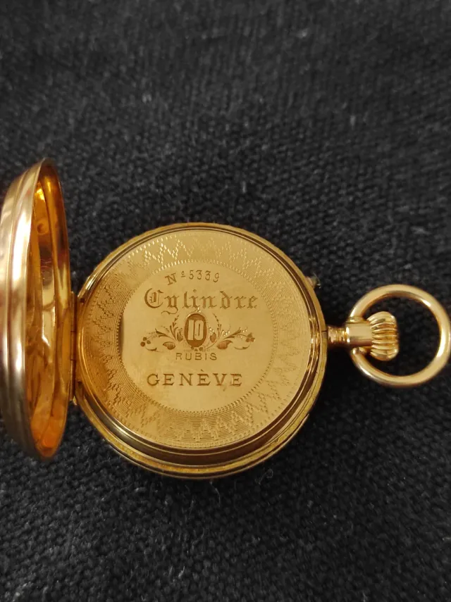 Reloj de bolsillo oro 18 quilates