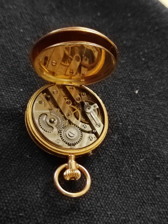 Reloj de bolsillo oro 18 quilates