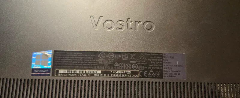 Portátil Dell Vostro 5481  Intel i7 afbeelding 5