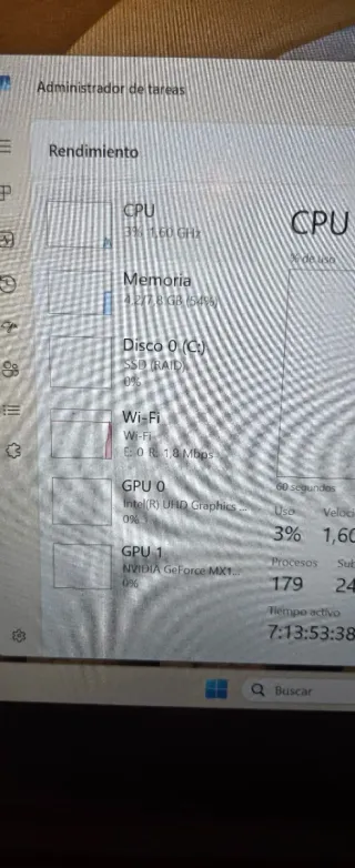 Portátil Dell Vostro 5481  Intel i7