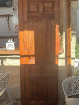 Puertas de madera interior