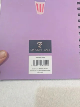 Cuaderno Subo como la espuma