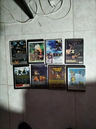 Lote 8 Películas DVD