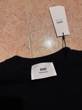 Jersey Ami Paris Negro