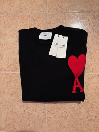 Jersey Ami Paris Negro