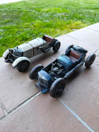 Pack 2 Coches Metal Vintage