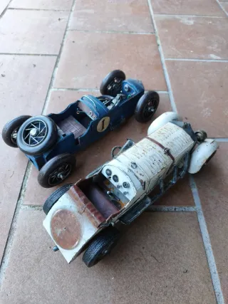 Pack 2 Coches Metal Vintage