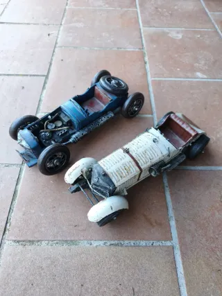 Pack 2 Coches Metal Vintage