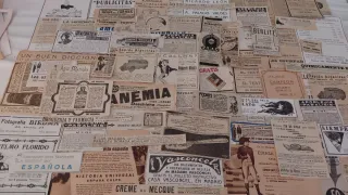 Lote 100 recortes Anuncios Antiguos Publicidad