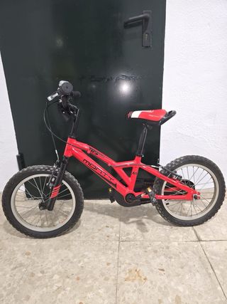 Bicicleta infantil Monty rossa