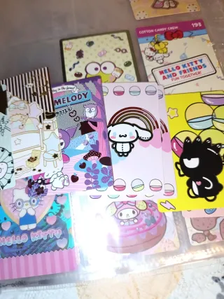 INTERCAMBIAR Cromos Hello Kitty and Friends