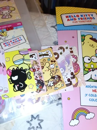 INTERCAMBIAR Cromos Hello Kitty and Friends