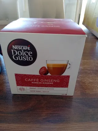 Macchina Caffè Dolce Gusto + Capsule Caffè Ginseng