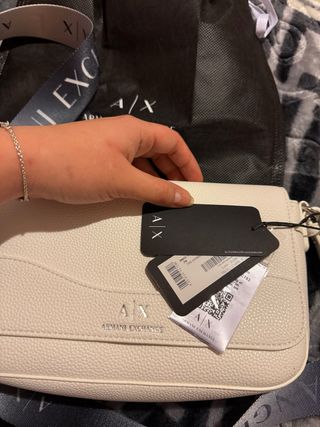 Bolso A/X Armani Exchange Blanco