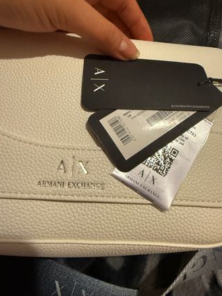 Bolso A/X Armani Exchange Blanco